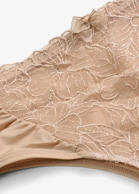Brazilian slip met gebloemd borduursel, bonprix
