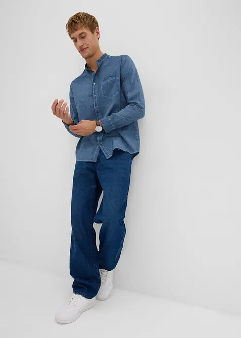 Longsleeve in een verwassen look, bonprix