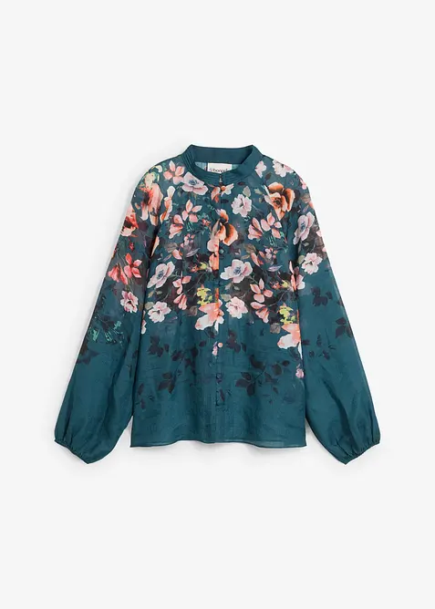 Tuniekblouse van ramie, bonprix