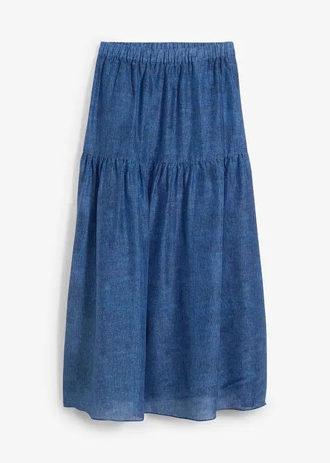 Maxirok met zijde, bonprix