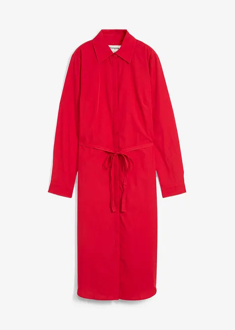 Overhemdjurk met zijde, bonprix