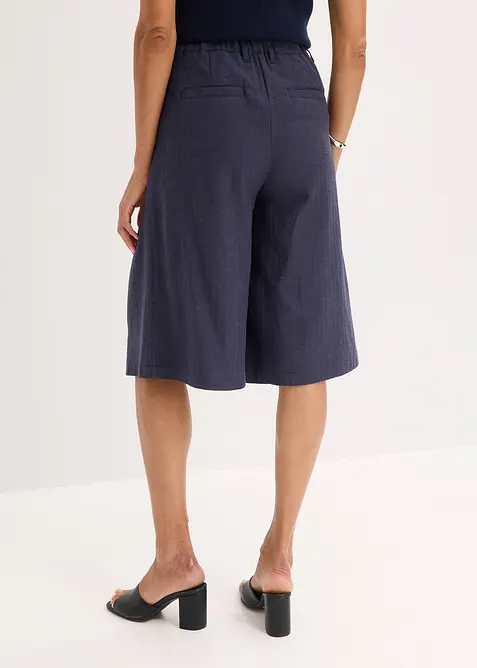 Bermuda met bandplooien, bonprix