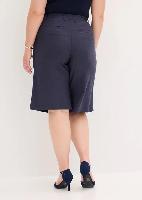 Bermuda met bandplooien, bonprix