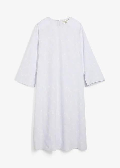 Gebloemde midi jurk van viscose, bonprix