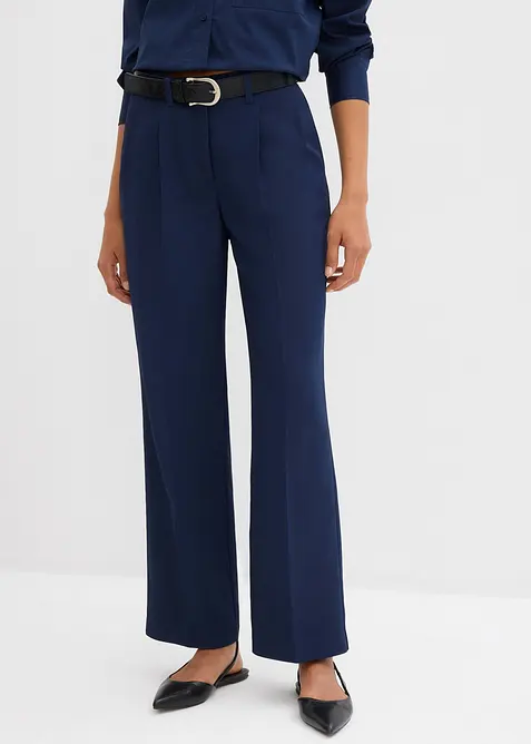 Soepele bandplooibroek, bonprix