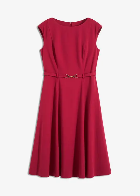 Jurk met riem (2-dlg.), bonprix