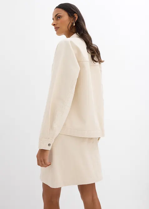 Twill jasje van puur katoen, bonprix