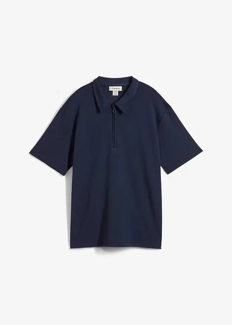 Poloshirt van viscosemix, bonprix