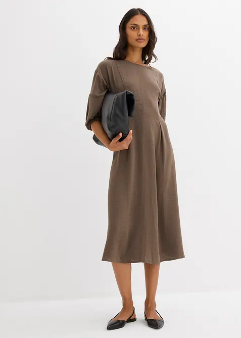 Jurk van crinkle, bonprix