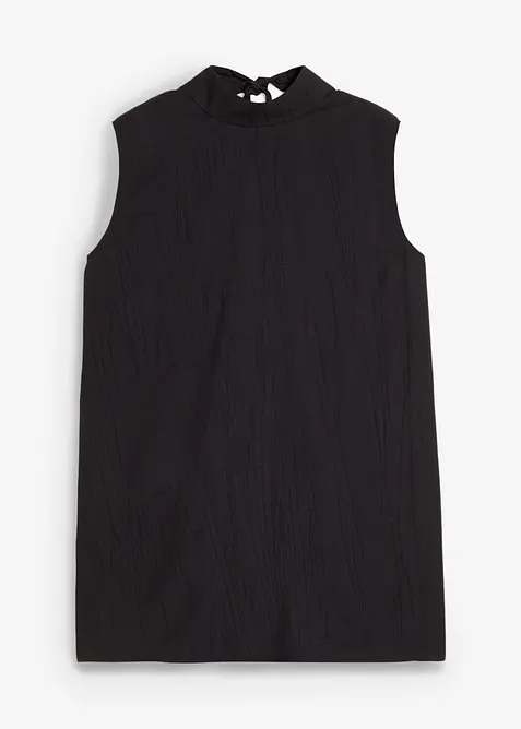 Lange top van gestructureerde viscosemix, bonprix