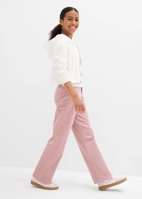 Sweatvest met capuchon van biologisch katoen, bonprix