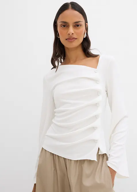 Longsleeve geribd, bonprix