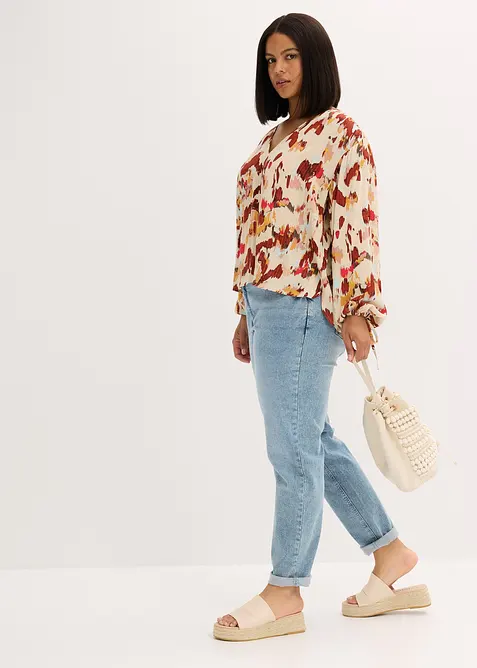 Tuniek met metallic garen, bonprix