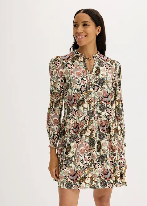 Gedessineerde tuniekjurk, bonprix