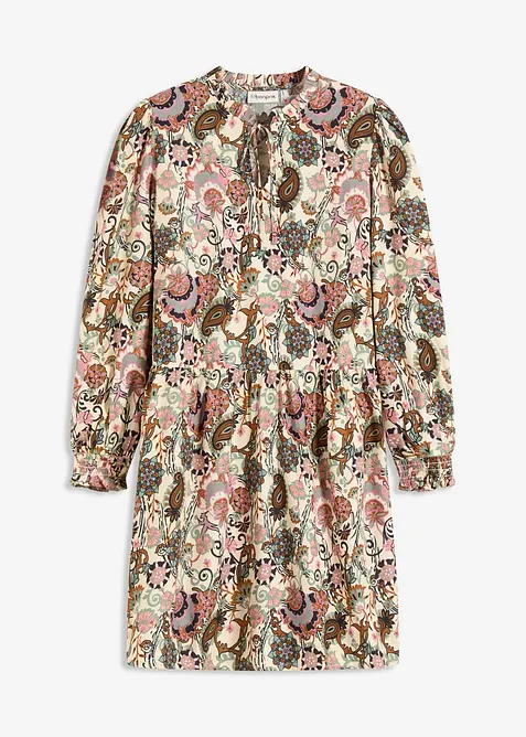 Gedessineerde tuniekjurk, bonprix