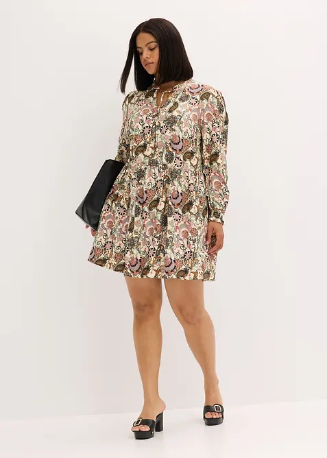 Gedessineerde tuniekjurk, bonprix