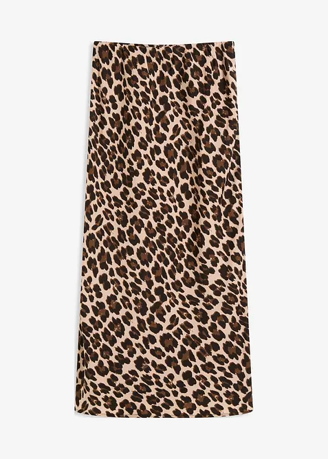 Midirok van soepelvallend satijn, bonprix