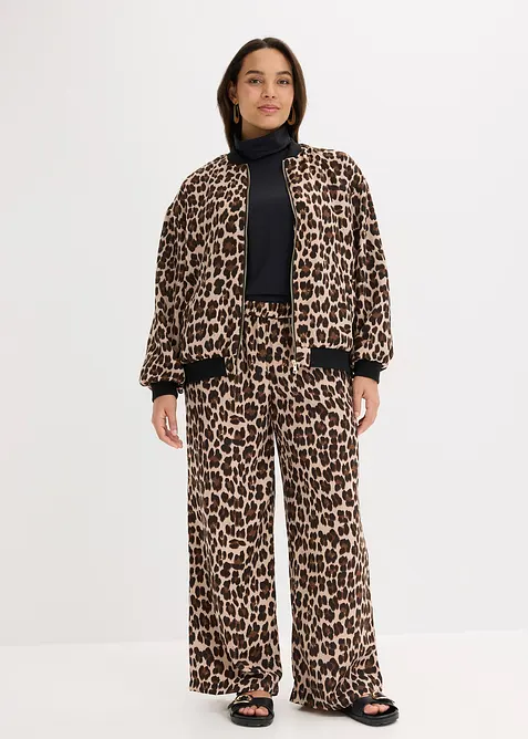 Bomber van soepel satijn, bonprix