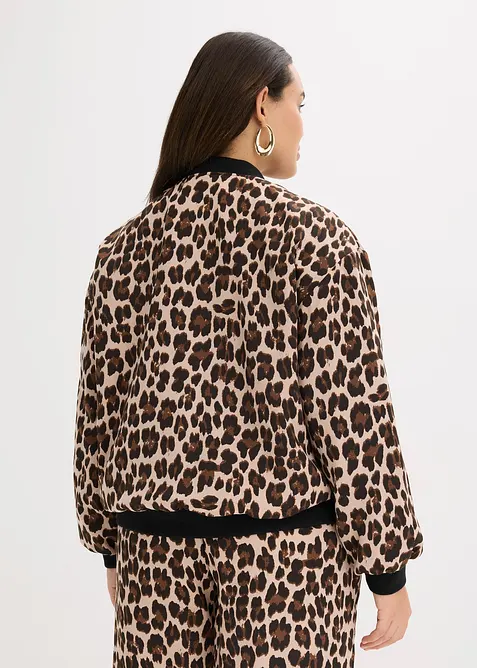 Bomber van soepel satijn, bonprix