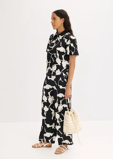 Blouse van soepel satijn, bonprix