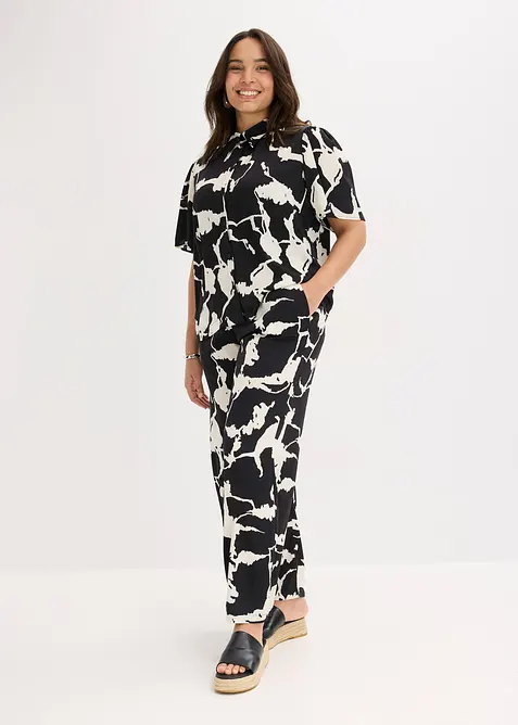 Blouse van soepel satijn, bonprix