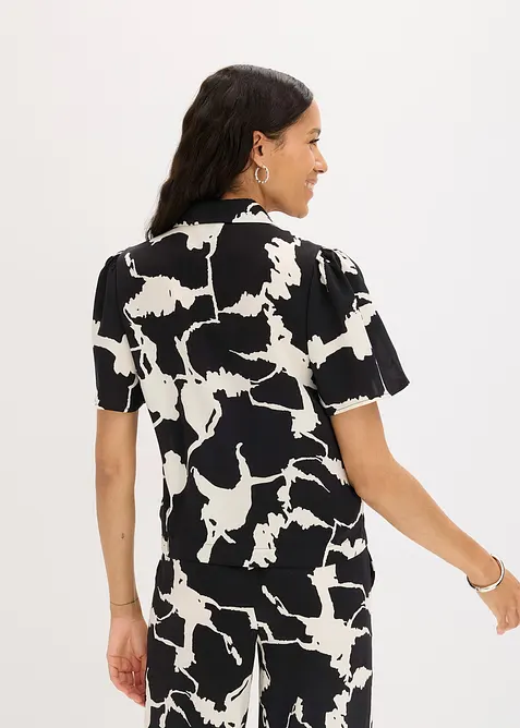 Blouse van soepel satijn, bonprix