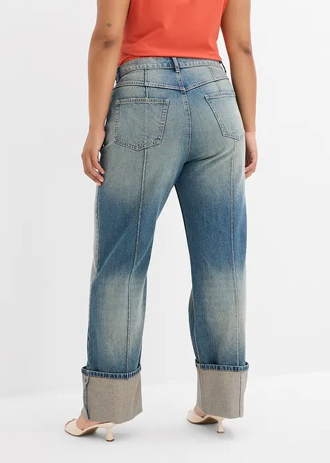 Straight jeans, high waist, bonprix