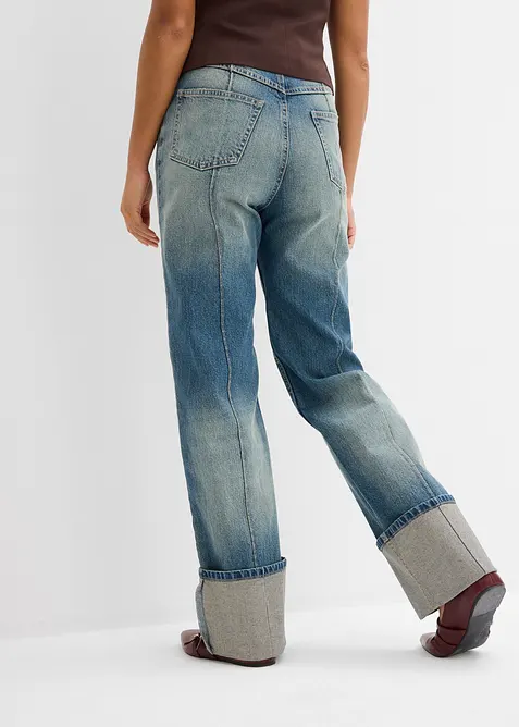 Straight jeans, high waist, bonprix
