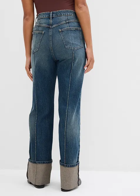 Straight jeans, high waist, bonprix
