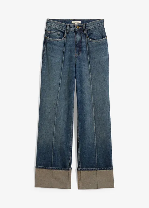 Straight jeans, high waist, bonprix