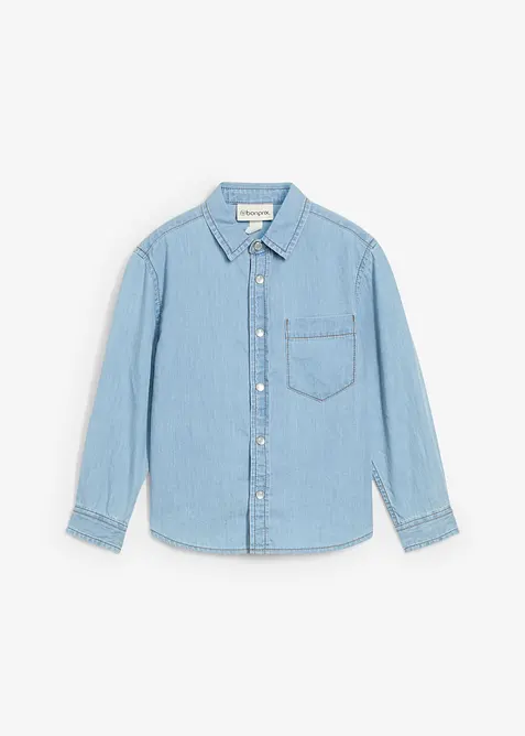 Spijkeroverhemd van biologisch katoen, bonprix