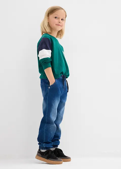 Regular fit sweat instapjeans, straight, bonprix