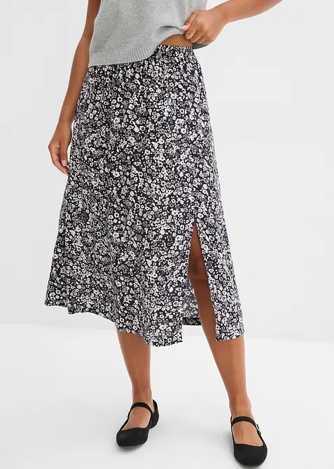 Midirok van viscose, bonprix