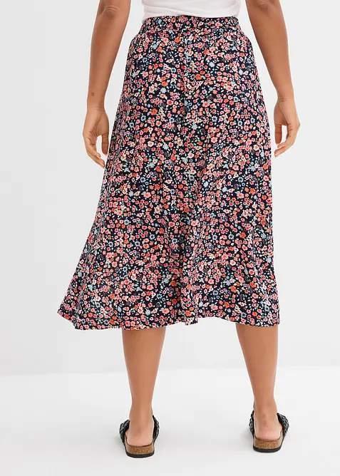 Midirok van viscose, bonprix