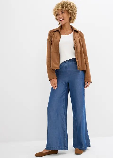 Marlene Dietrich broek van soepelvallende lyocell, bonprix