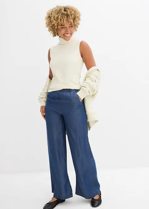 Marlene Dietrich broek van soepelvallende lyocell, bonprix