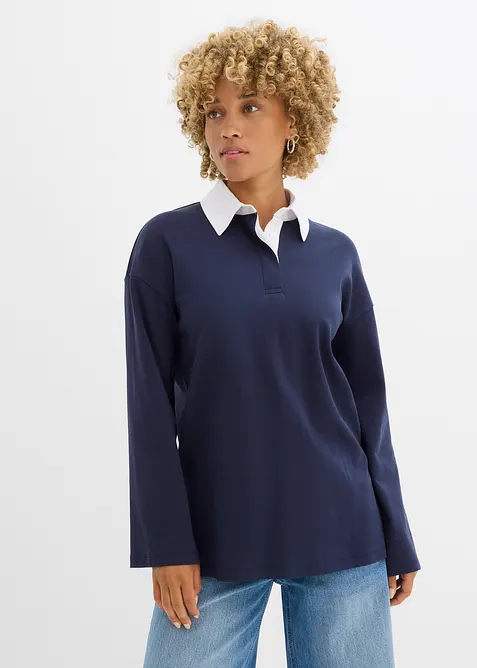 Poloshirt van interlock, bonprix