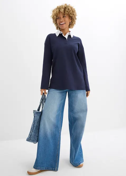 Poloshirt van interlock, bonprix