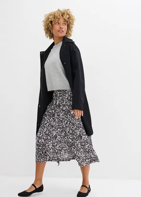 Midirok van viscose, bonprix