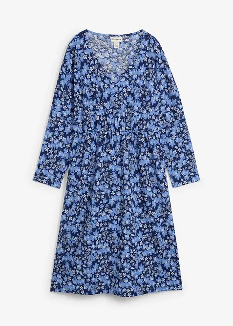 Jersey jurk van crêpe, bonprix