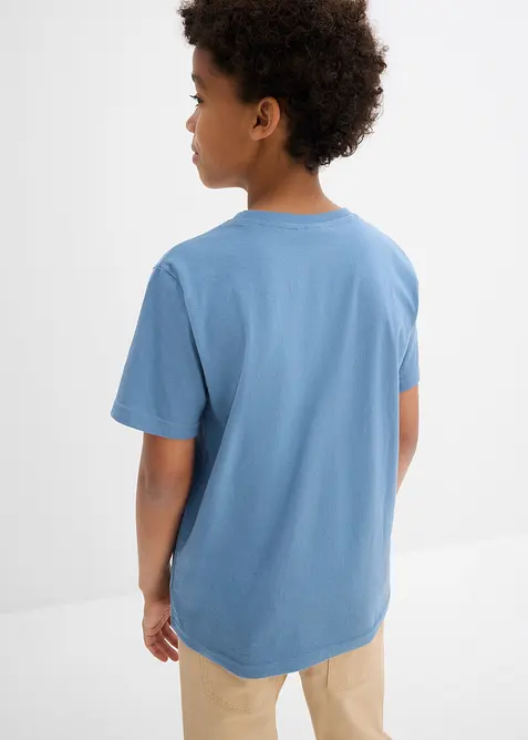 T-shirt van bioogisch katoen (set van 2), bonprix