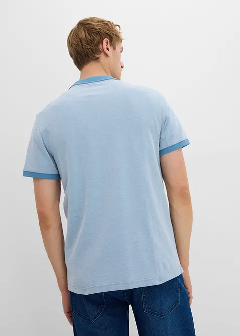 Piqué poloshirt met een rits, bonprix
