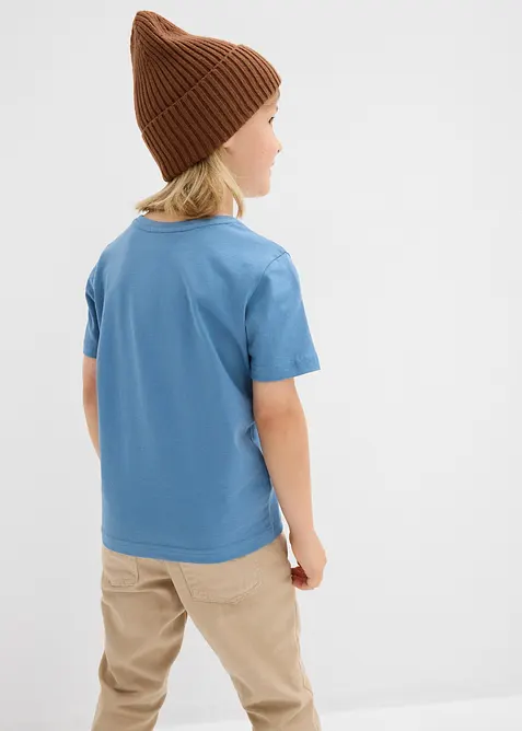 T-shirt van biologisch katoen (set van 3), bonprix