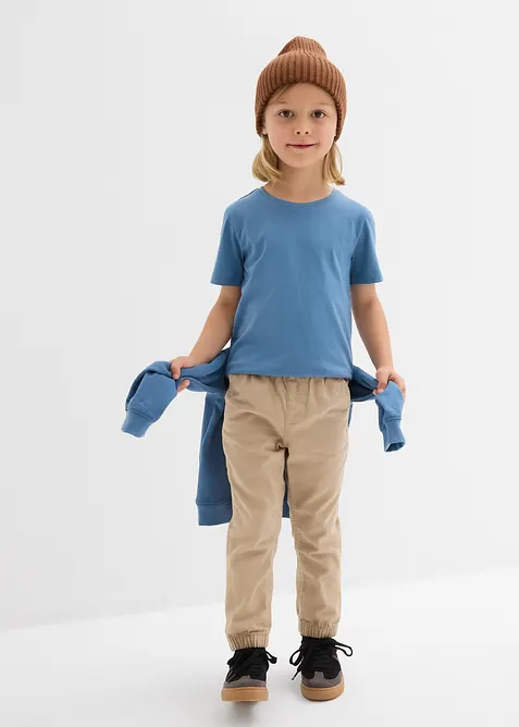 T-shirt van biologisch katoen (set van 3), bonprix