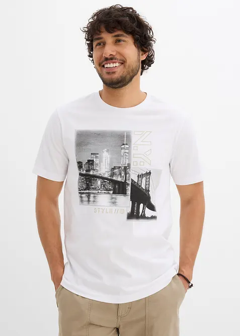 T-shirt van puur biologisch katoen, bonprix