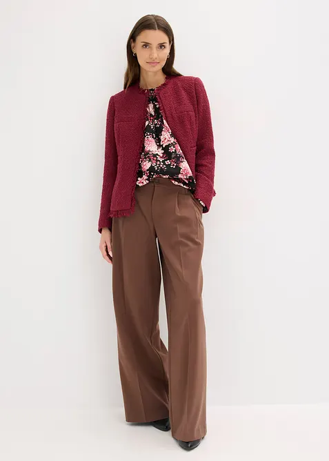 Bouclé jas, bonprix