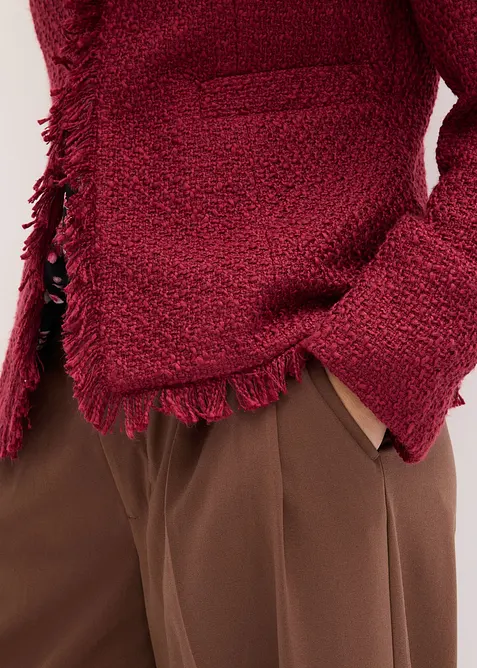 Bouclé jas, bonprix