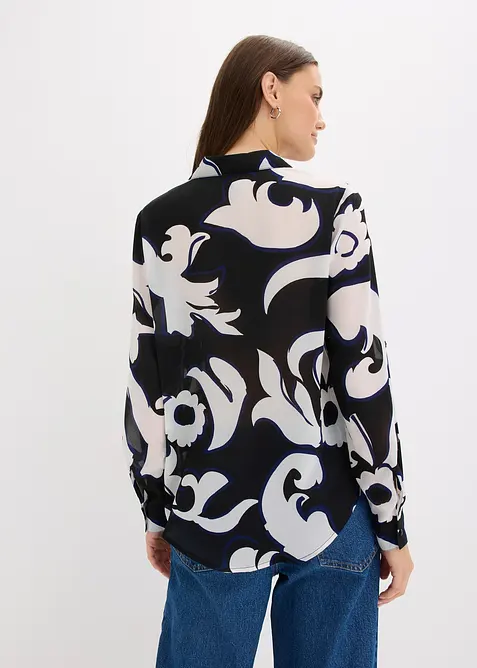 Gedessineerde blouse, bonprix