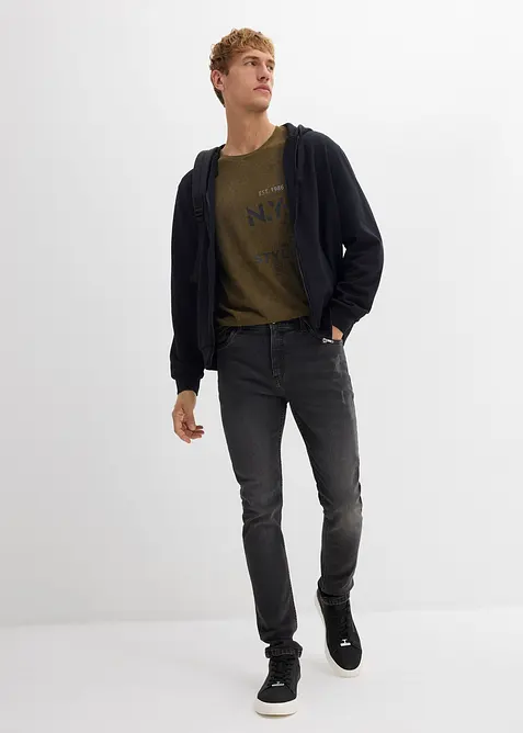 Slim fit stretch jeans, straight, bonprix