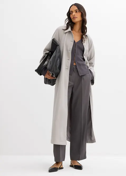 Losjes vallende trenchcoat, bonprix